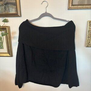 Off the shoulder sweater